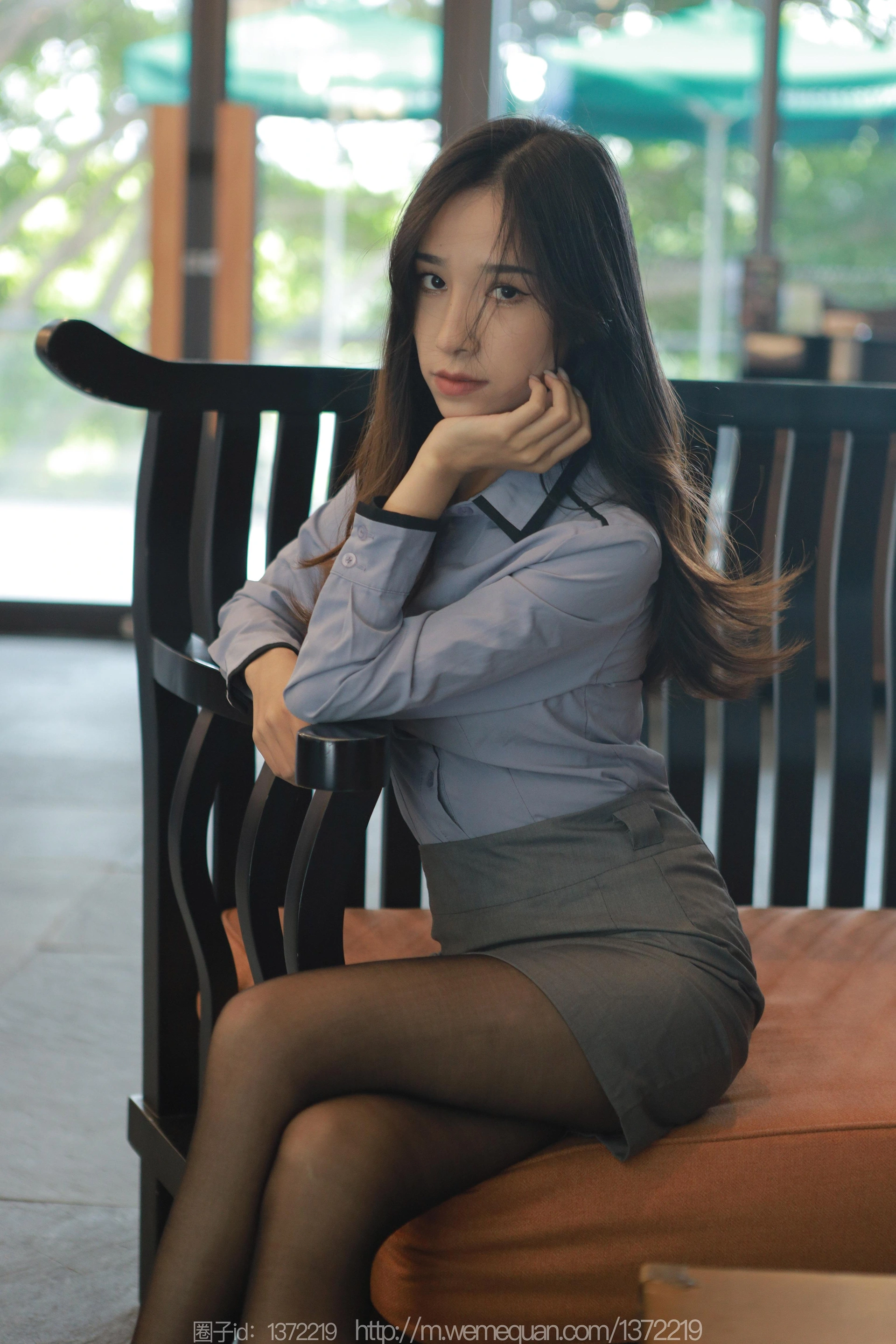 [IESS异思趣向] 2023.08.02 丝享家 1496 美子《楼梯上的春光》 3